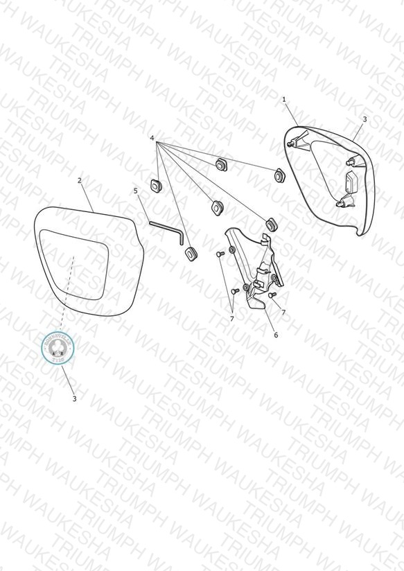 Side Fairing Panels - T120 Ace