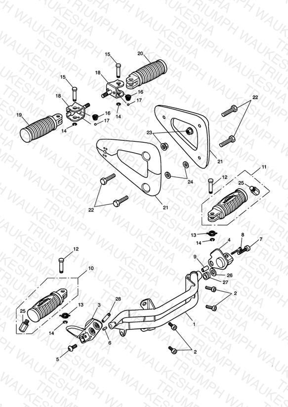 Footrests & Mountings > 468390