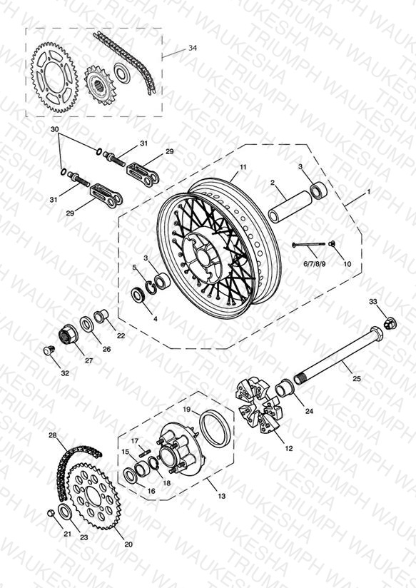 Rear Wheel/Final Drive