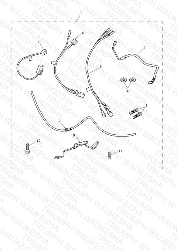 Cable Kit, High Bars