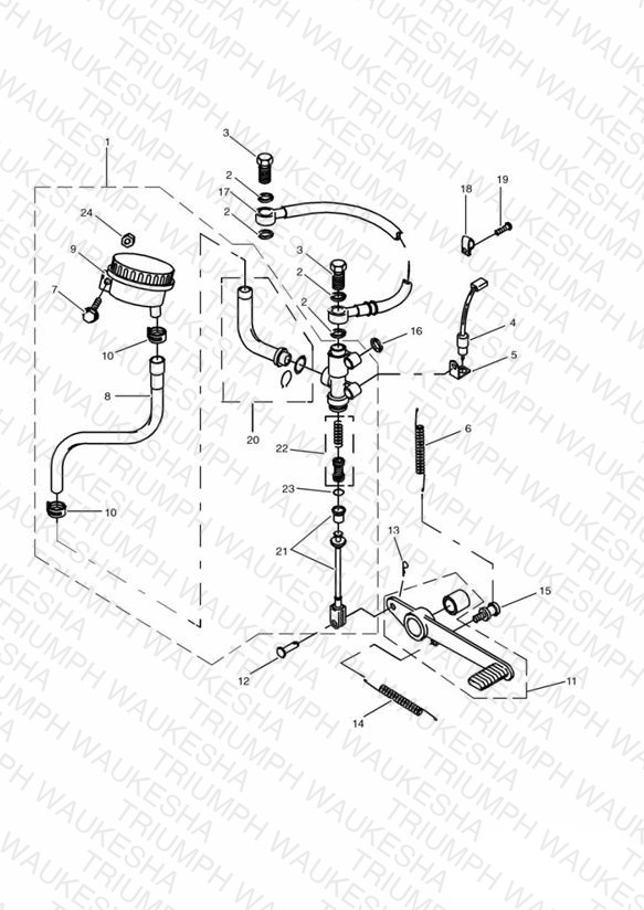 Rear Brake Master Cylinder