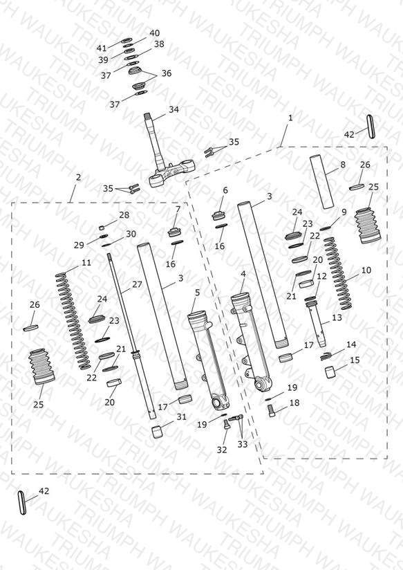 Front Forks & Lower Yoke