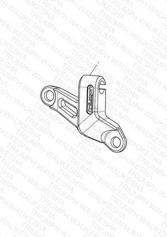 Clutch Cable Guide, Grey