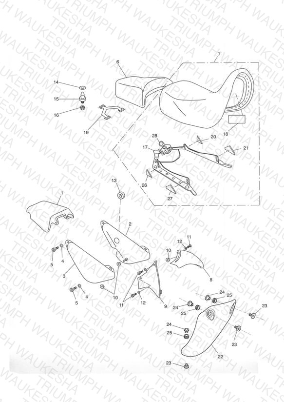 Rear Bodywork & Seat