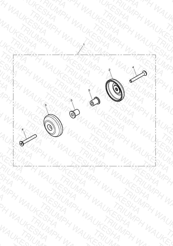 Swing Arm Pivot Cover Kit, Black
