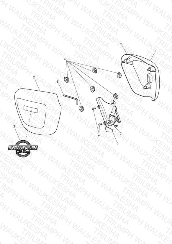 Side Fairing Panels - N/A to DGR Edition