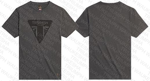 Helstom Tee Black Marl