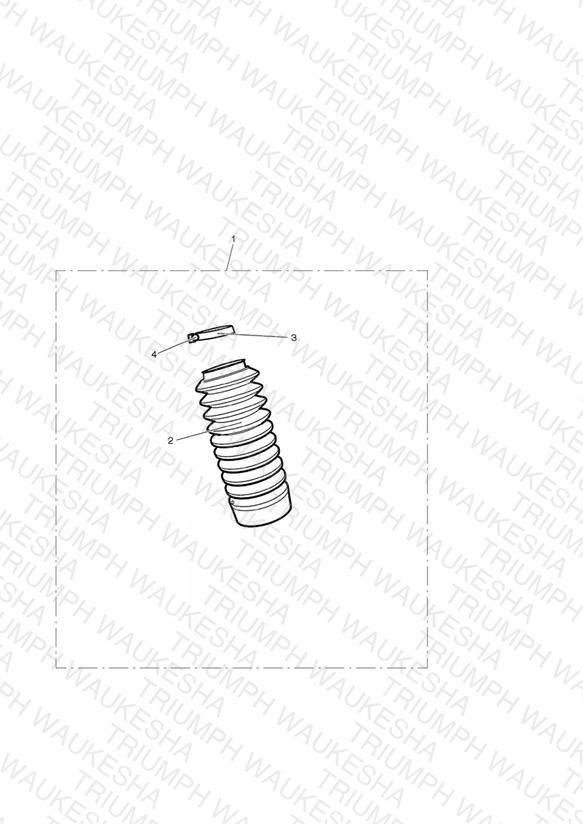 Gaiter Kit, Forks - Bonneville SE Only