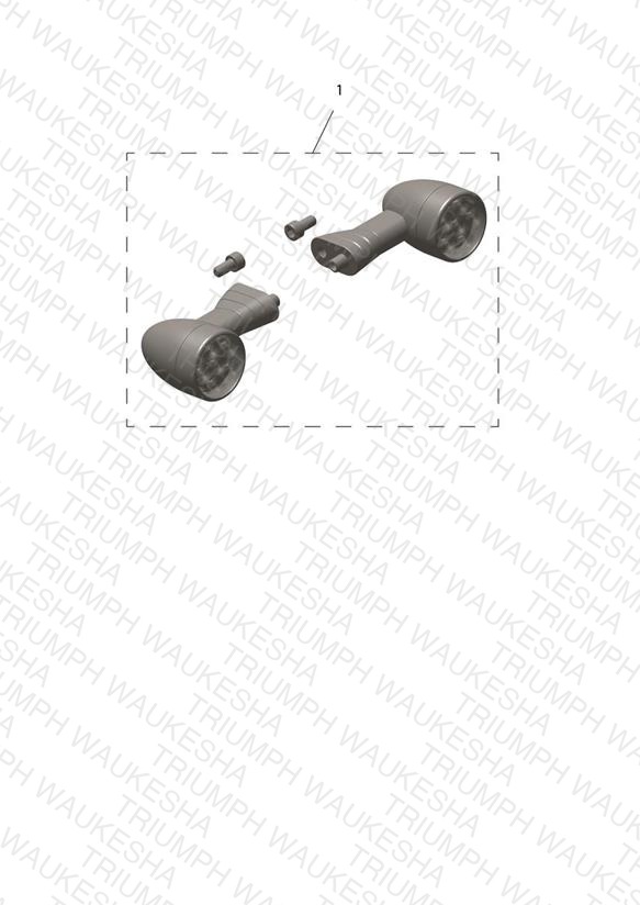 LED Indicator Kit, D40, Short, 450mm