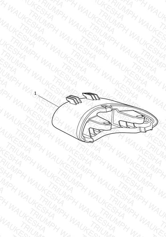 LED Rear Light - Clear