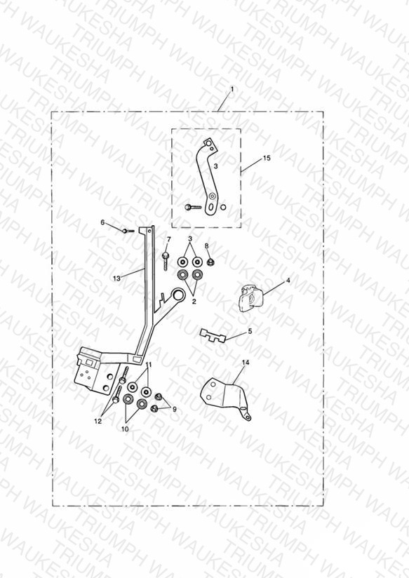 Pannier Rail, RH, Sub Assy