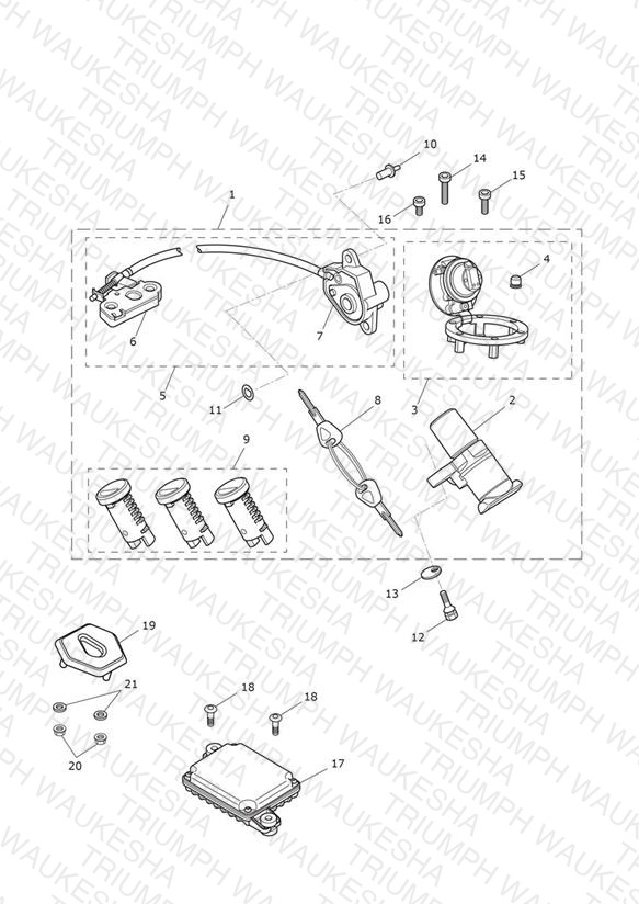 Ignition Switch & Lock Set