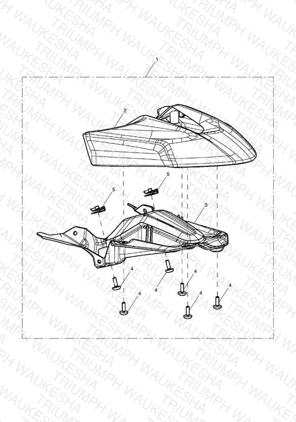 High Front Mudguard Kit