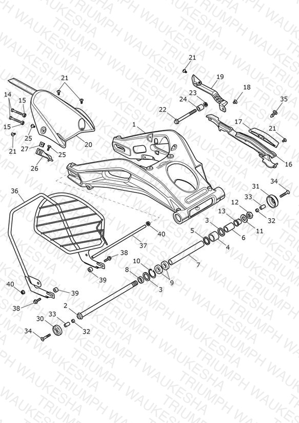 Rear Swingarm