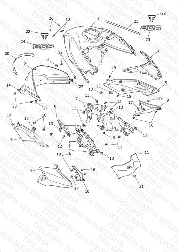 Fuel Tank Bodywork