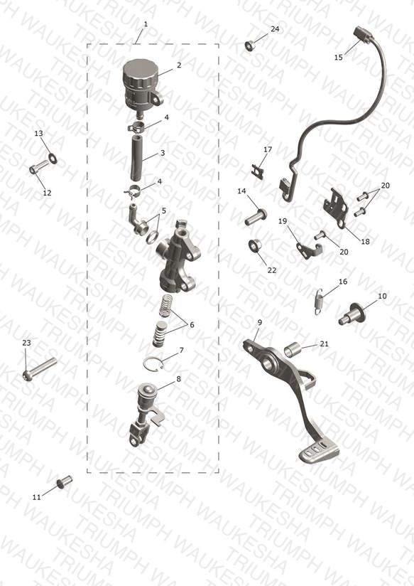 Rear Brake Master Cylinder
