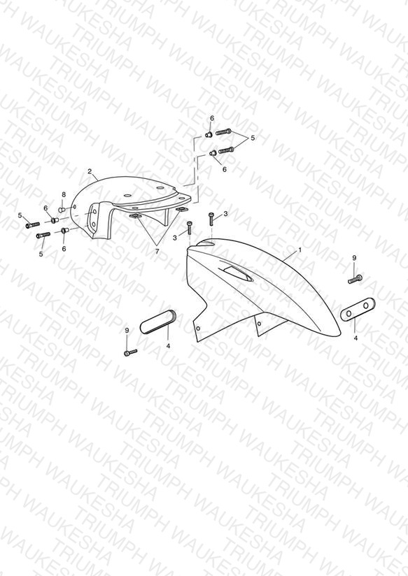 Front Mudguard