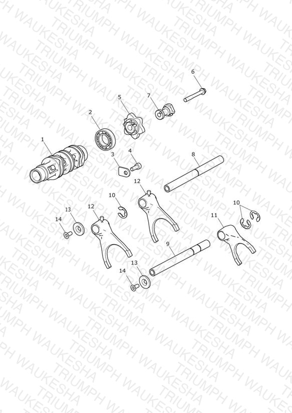 Gear Selector Drum