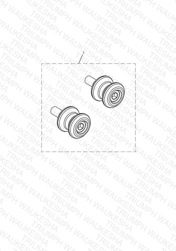 Paddock Stand Bobbin Kit