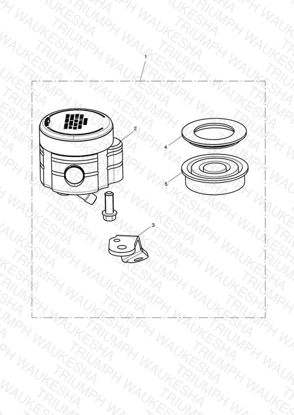 Reservoir, Front, Machined