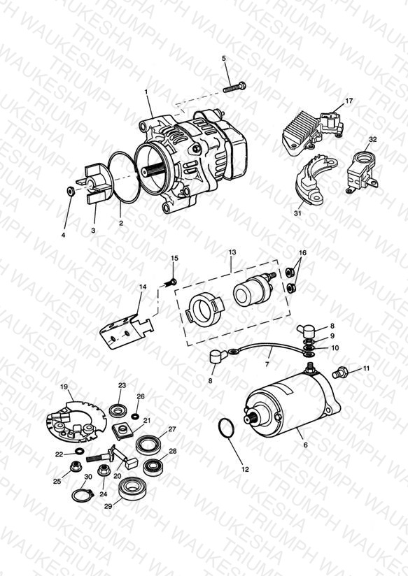 Alternator/Starter