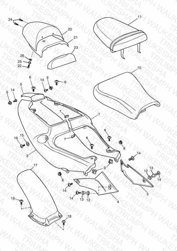 Rear Bodywork & Seat