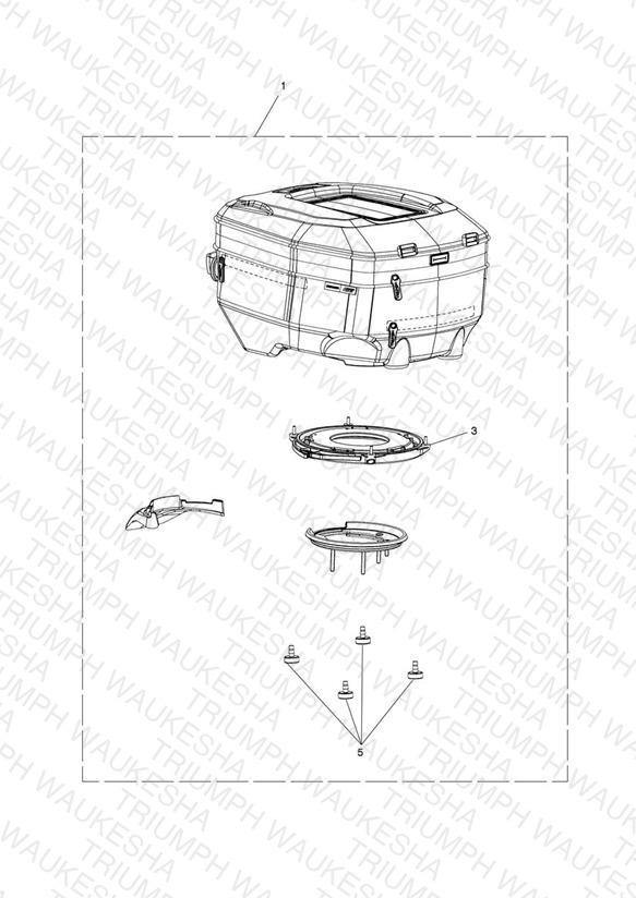 Tank Bag Kit, Q/R, 15-18L