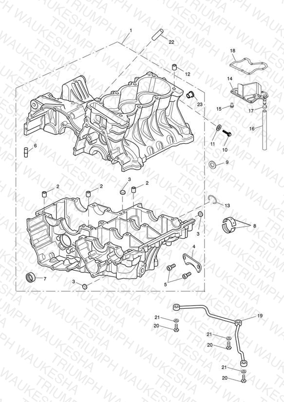 Crankcase & Fittings