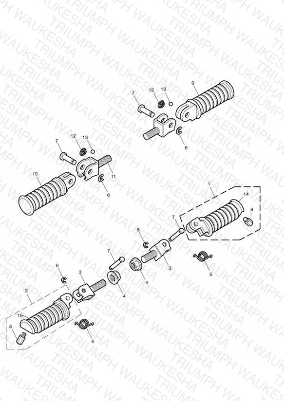Footrests & Mountings