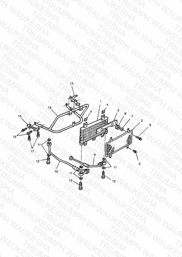 Oil Cooler 4 Cylinder