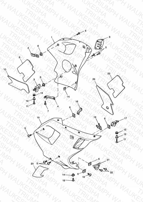 Bodywork - Side Fairings