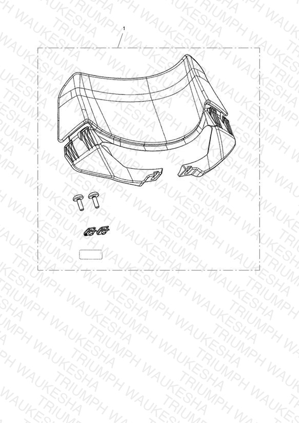 Flyscreen Visor Kit, Coated