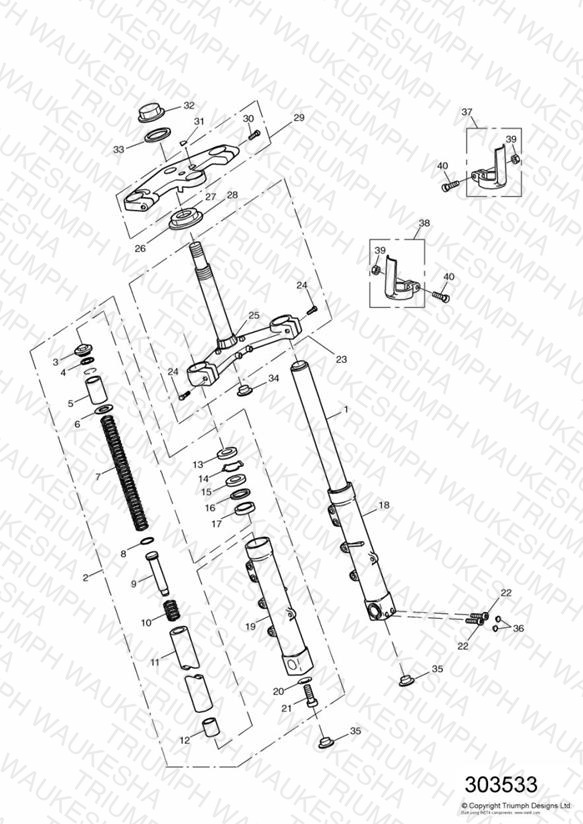 Front Forks and Yokes