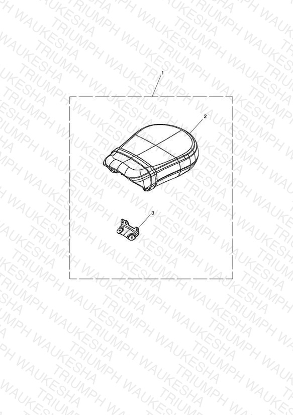 Pillion Seat Kit - > 455548