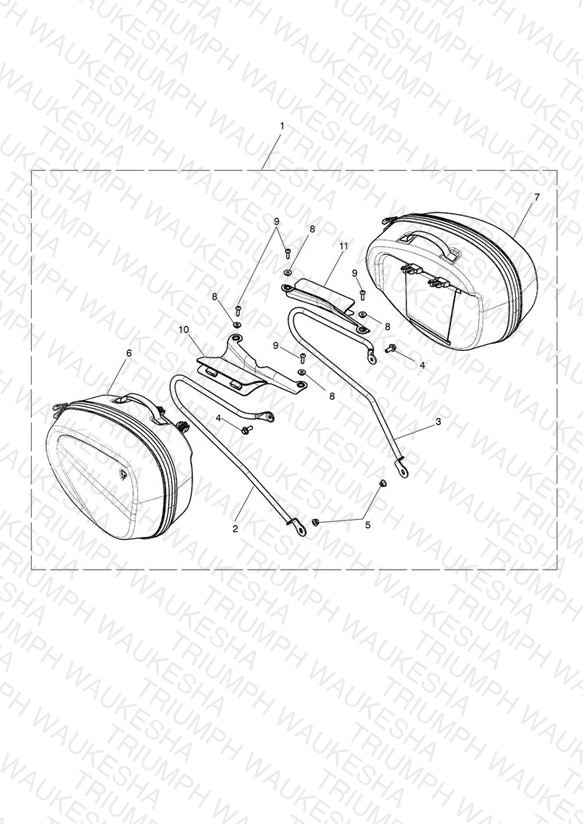 Panniers, Nylon