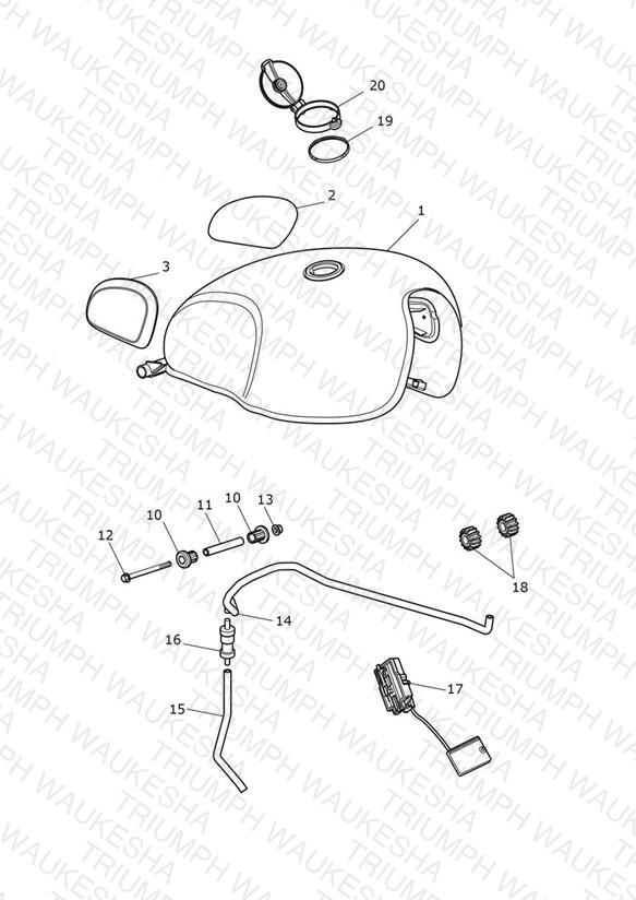 Fuel Tank - Bud Ekins Edition