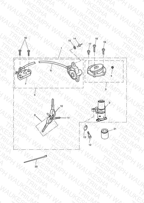 Ignition Switch & Lock Set