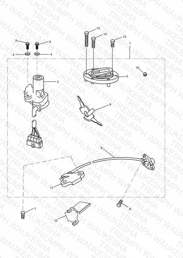Ignition Switch/Seat Lock