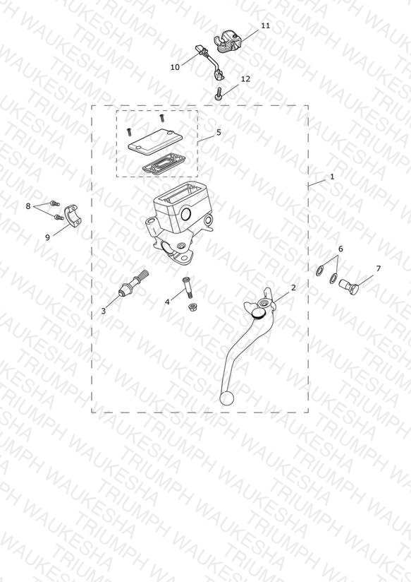 Front Brake Master Cylinder