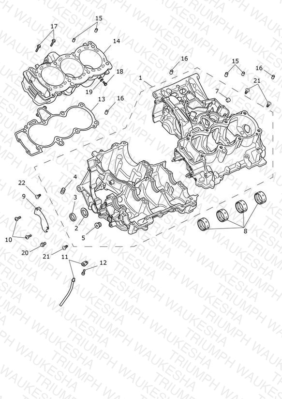 Crankcase & Fittings