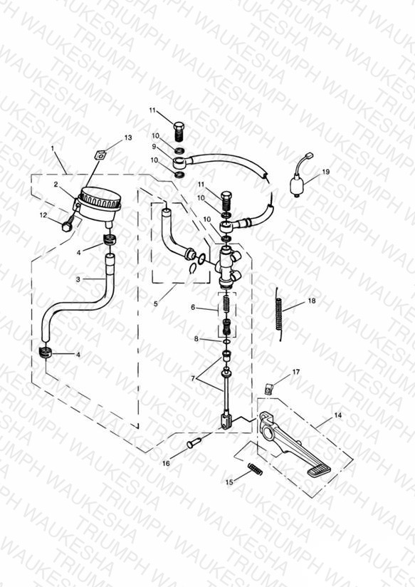 Rear Brake Master Cylinder