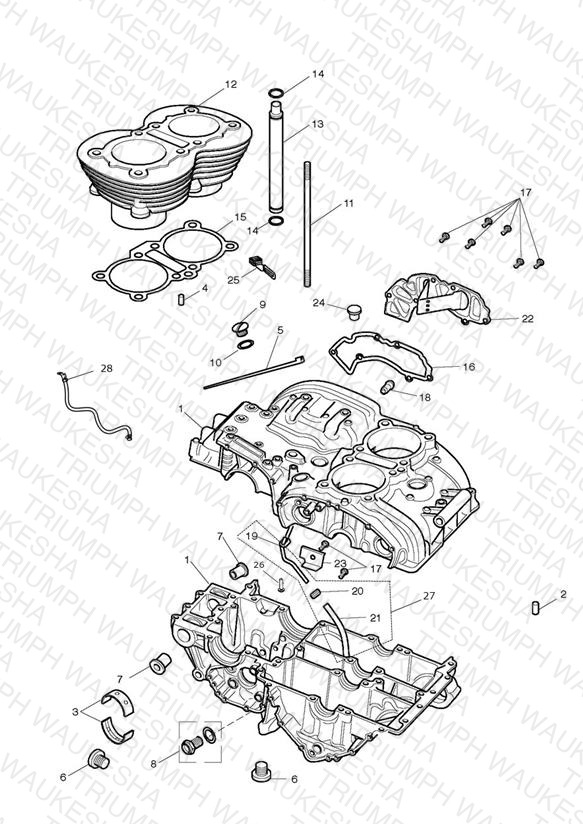 Crankcase & Fittings