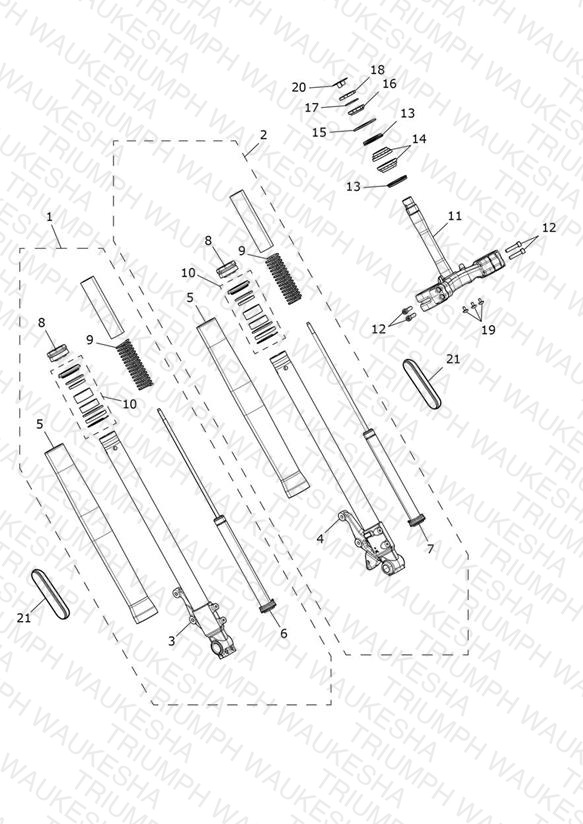 Front Forks & Lower Yoke