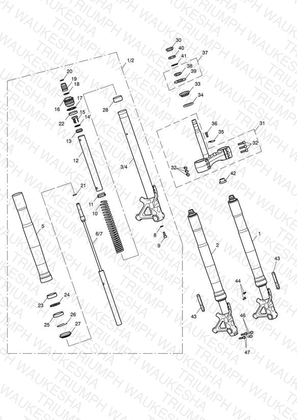 Front Forks and Yokes
