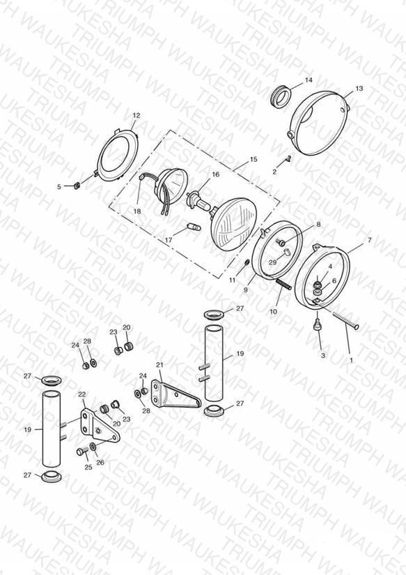 Headlight/Mountings