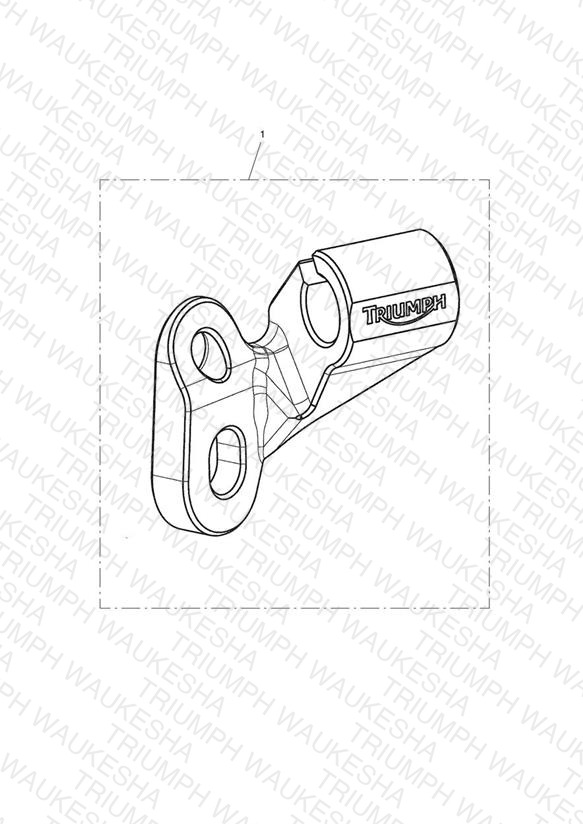 Clutch Cable Guide, Grey