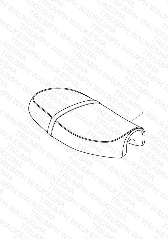 Seat, Dual, Touring, Gel