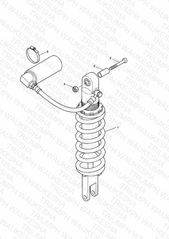 Rear Suspension Unit Double sided swingarm