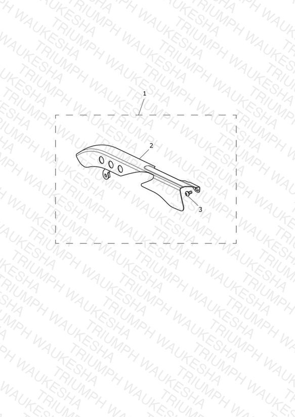Chain Guard, Chrome, Kit