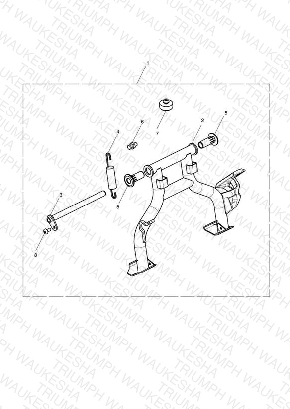 Centre Stand Kit - 759204 >